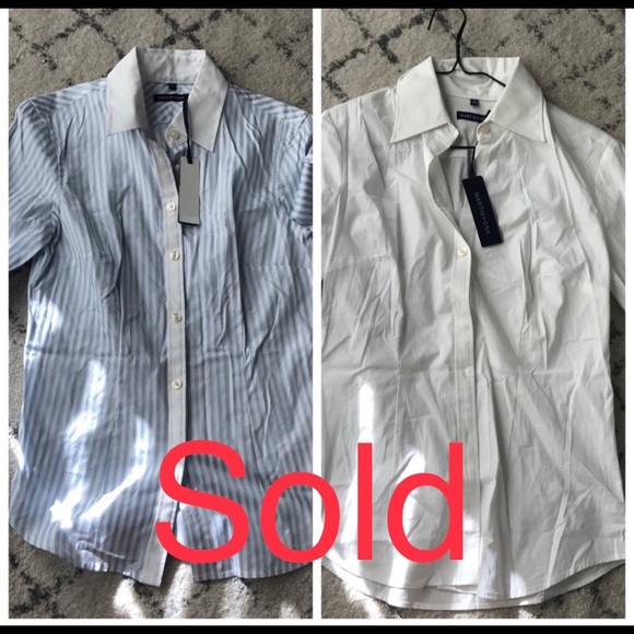 Martin + Osa Tops - BUNDLE of 2 dress shirts. NWT. Size 4